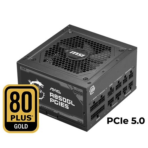 MSI MAG A850GL 850W ATX 3.1 GOLD (Full Modular)